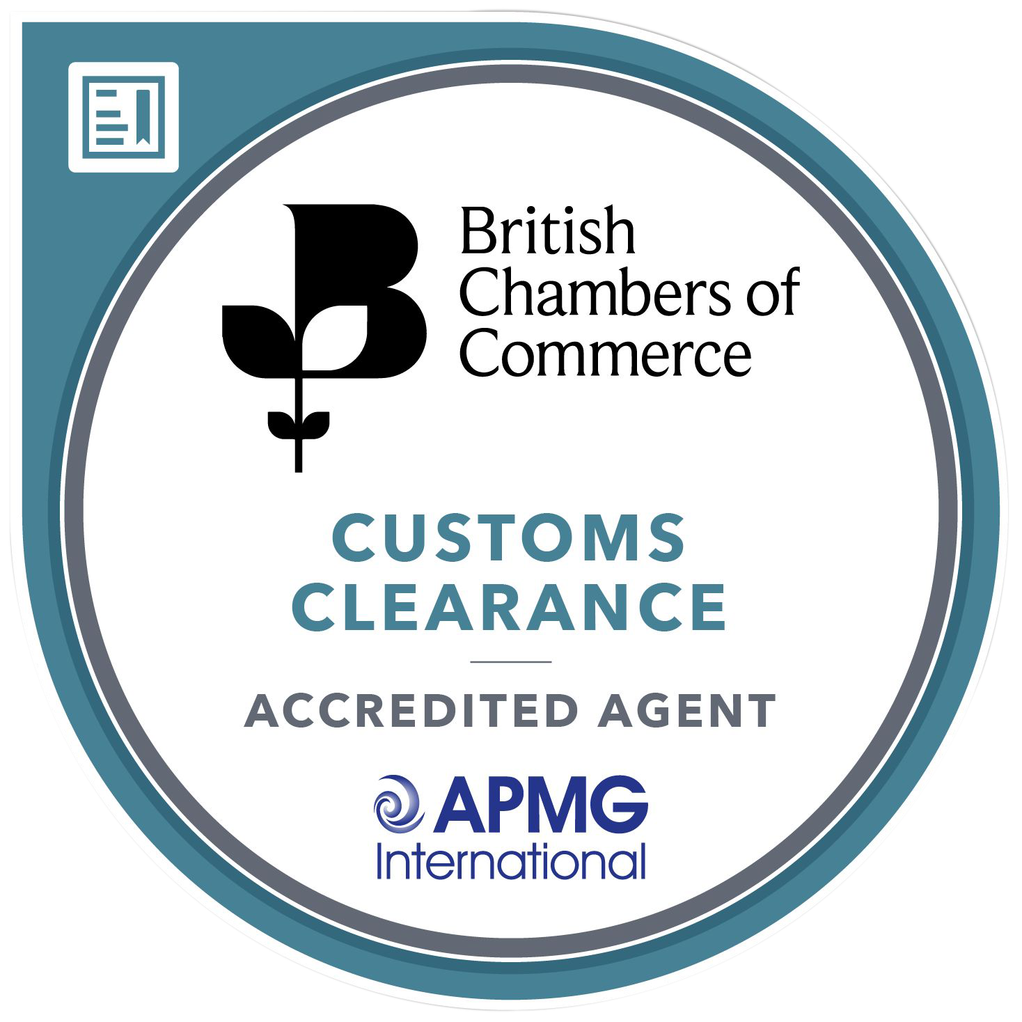 APMG accreditation badge